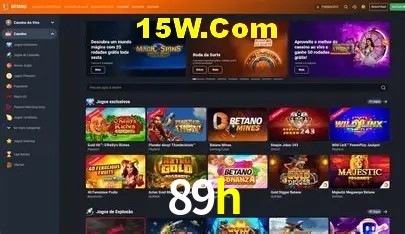 Biblioteca de slots populares na 89h